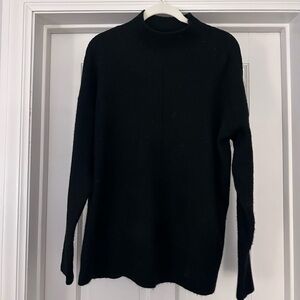 Core Life Black Turtleneck Knit